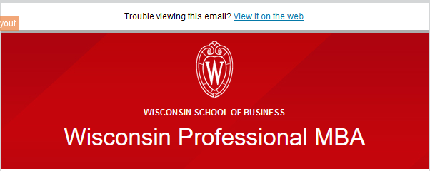 screenshot of header